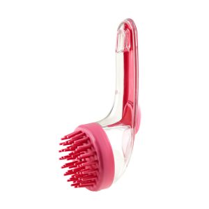 Pet Bath Brush with Shampoo Dispenser – Dog & Cat Grooming Tool