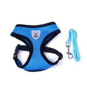 Pet Car Seat Belt & Leash – Adjustable Safety Harness for Dogs & Cats