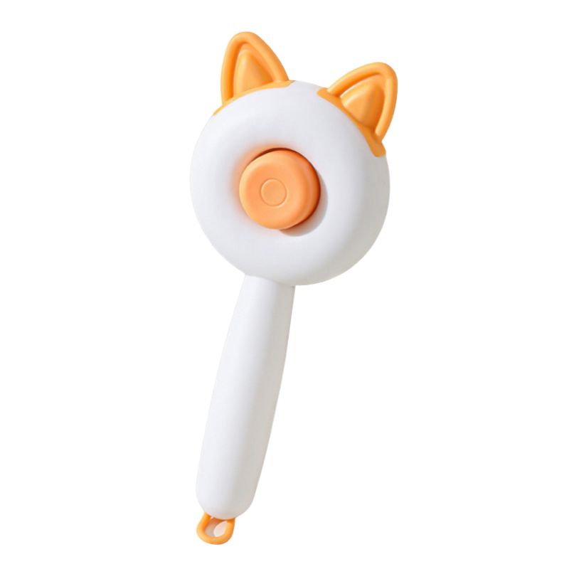 Self-Cleaning Pet Grooming Brush – Dog & Cat Hair Removal Dematting Comb