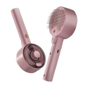 Self-Cleaning Steam Pet Brush with UV – Dog & Cat Deshedding Tool