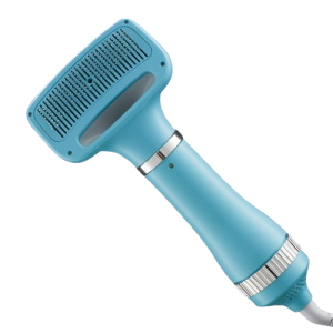pet hair dryer for dogs and cats with adjustable heat and air settings for safe indoor grooming
